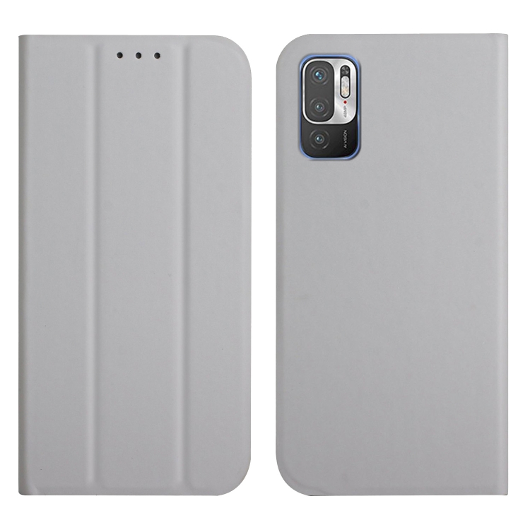 For Xiaomi Redmi Note 10 5G 3-Folding Ultrathin Skin Feel Magnetic Solid Color Horizontal Flip Leather Case with Holder(Grey)
For Xiaomi Redmi Note 10 5G 3-Folding Ultrathin Skin Feel Magnetic Solid Color Horizontal Flip Leather Case with Holder(Grey)