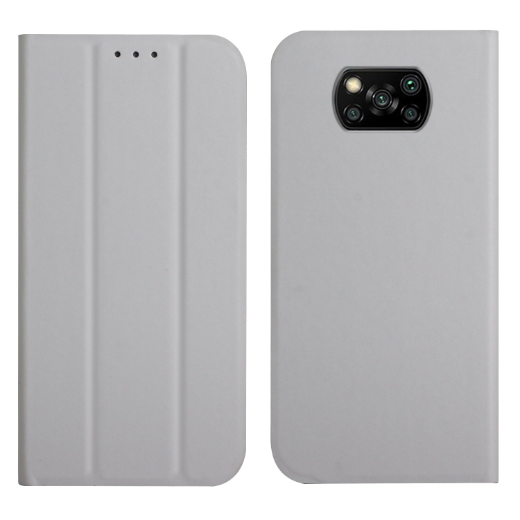 For Xiaomi Poco X3 3-Folding Ultrathin Skin Feel Magnetic Solid Color Horizontal Flip Leather Case with Holder(Grey)
For Xiaomi Poco X3 3-Folding Ultrathin Skin Feel Magnetic Solid Color Horizontal Flip Leather Case with Holder(Grey)