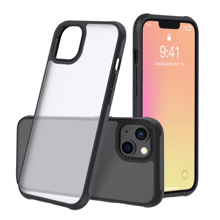 Sound Coversion Shockproof Frosted Acrylic Protective Case For iPhone 13 mini(Black)
Sound Coversion Shockproof Frosted Acrylic Protective Case For iPhone 13 mini(Black)