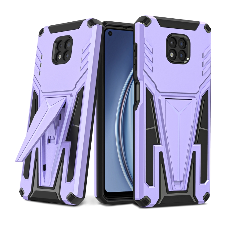 For Motorola Moto G Power 2021 Super V Armor PC + TPU Shockproof Case with Invisible Holder(Purple)
For Motorola Moto G Power 2021 Super V Armor PC + TPU Shockproof Case with Invisible Holder(Purple)