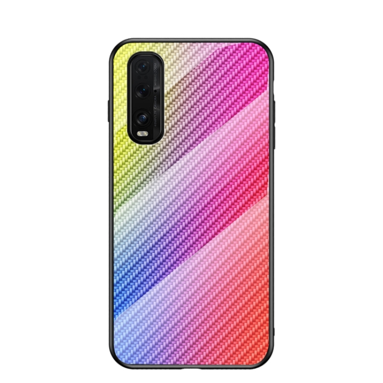 For OPPO Find X2 Gradient Carbon Fiber Texture TPU Border Tempered Glass Case(Colorful Fiber)
For OPPO Find X2 Gradient Carbon Fiber Texture TPU Border Tempered Glass Case(Colorful Fiber)