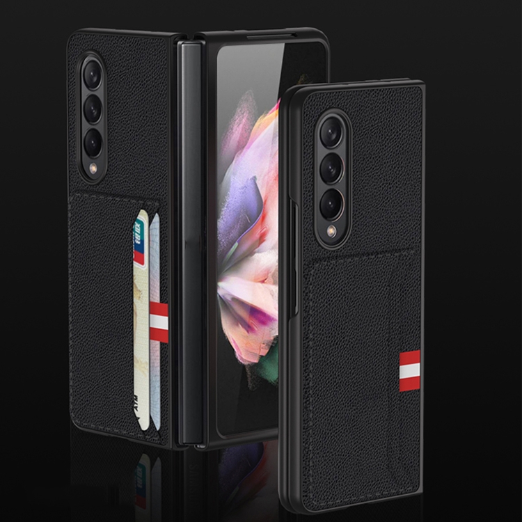 For Samsung Galaxy Z Fold3 5G GKK Ultra-thin Shockproof Leather Protective Case(Black)
For Samsung Galaxy Z Fold3 5G GKK Ultra-thin Shockproof Leather Protective Case(Black)