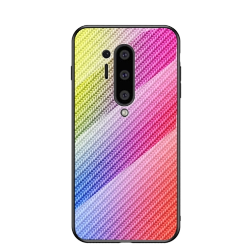 For OnePlus 8 Pro Gradient Carbon Fiber Texture TPU Border Tempered Glass Case(Colorful Fiber)
For OnePlus 8 Pro Gradient Carbon Fiber Texture TPU Border Tempered Glass Case(Colorful Fiber)