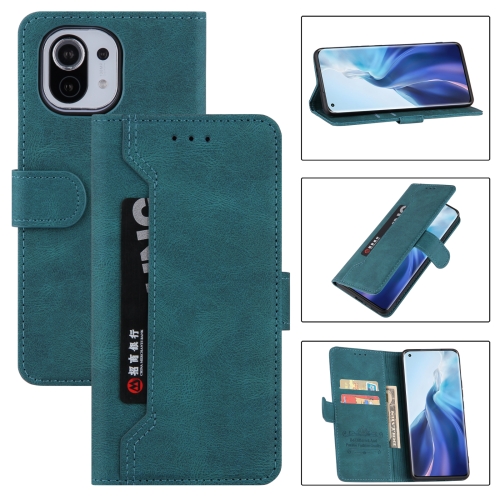 For Xiaomi Mi 11 Reverse Buckle Horizontal Flip PU Leather Case with Holder & Card Slot & Wallet(Lake Blue)
For Xiaomi Mi 11 Reverse Buckle Horizontal Flip PU Leather Case with Holder & Card Slot & Wallet(Lake Blue)