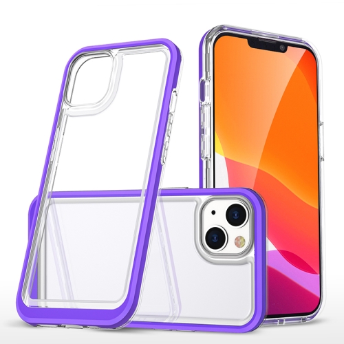 Bright Series Clear Acrylic + PC+TPU Shockproof Case For iPhone 13 Mini(Purple)
Bright Series Clear Acrylic + PC+TPU Shockproof Case For iPhone 13 Mini(Purple)