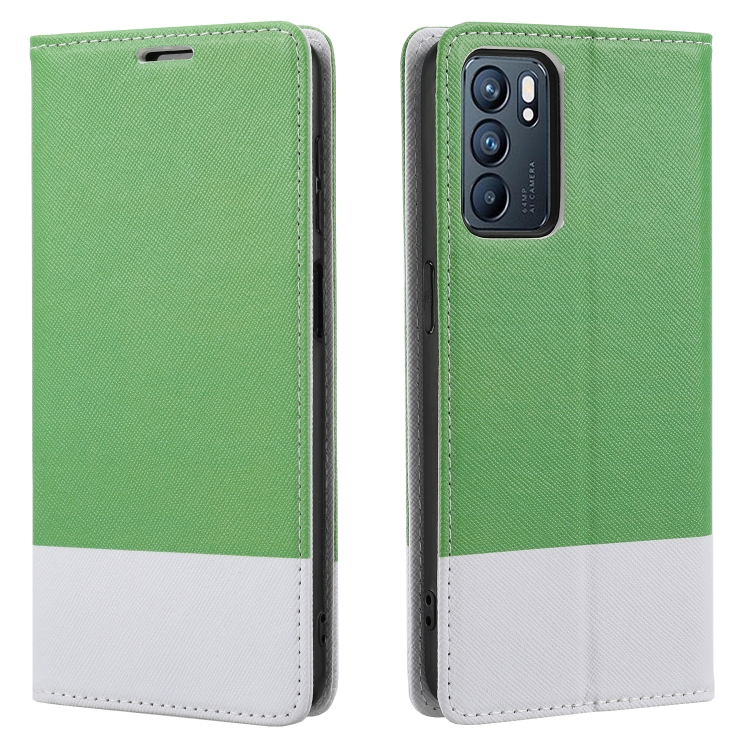 For OPPO Reno6 5G Cross Texture Magnetic Horizontal Flip Leather Case with Card Slots & Holder & Wallet(Green)
For OPPO Reno6 5G Cross Texture Magnetic Horizontal Flip Leather Case with Card Slots & Holder & Wallet(Green)
