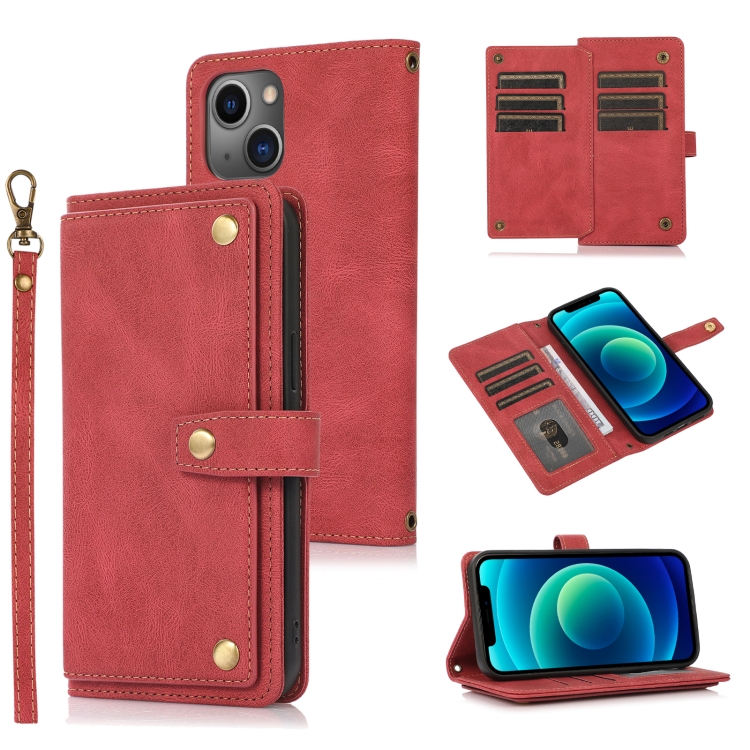 PU + TPU Horizontal Flip Leather Case with Holder & Card Slot & Wallet & Lanyard For iPhone 13 Pro(Wine Red)
PU + TPU Horizontal Flip Leather Case with Holder & Card Slot & Wallet & Lanyard For iPhone 13 Pro(Wine Red)