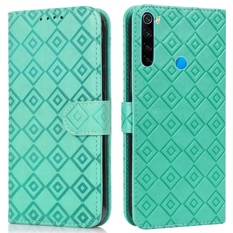 For Xiaomi Redmi Note 8 2021 / Note 8 Embossed Big Small Concentric Squares Pattern Horizontal Flip Leather Case with Card Slot & Holder & Wallet(Green)
For Xiaomi Redmi Note 8 2021 / Note 8 Embossed Big Small Concentric Squares Pattern Horizontal Flip Leather Case with Card Slot & Holder & Wallet(Green)