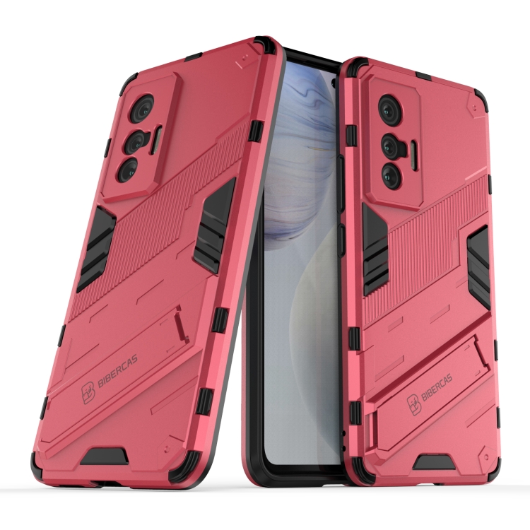 For vivo X70 Punk Armor 2 in 1 PC + TPU Shockproof Case with Invisible Holder(Light Red)
For vivo X70 Punk Armor 2 in 1 PC + TPU Shockproof Case with Invisible Holder(Light Red)