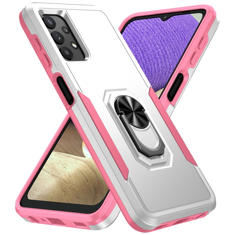 For Samsung Galay A32 4G Pioneer Armor Heavy Duty PC + TPU Shockproof Case with Holder(White)
For Samsung Galay A32 4G Pioneer Armor Heavy Duty PC + TPU Shockproof Case with Holder(White)
