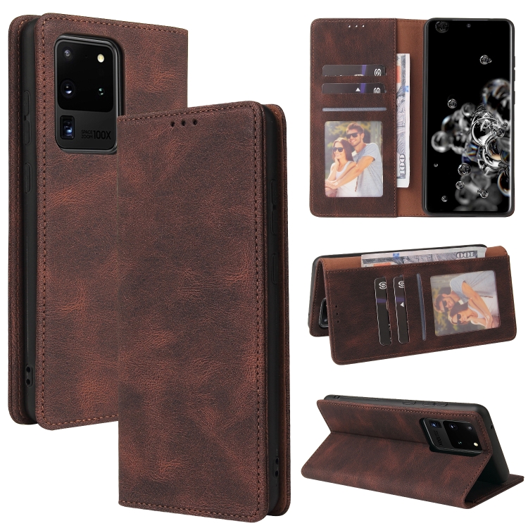 For Samsung Galaxy Note20 Ultra Simple Suction Closure Horizontal Flip Leather Case with Holder & Card Slot & Wallet(Brown)
For Samsung Galaxy Note20 Ultra Simple Suction Closure Horizontal Flip Leather Case with Holder & Card Slot & Wallet(Brown)