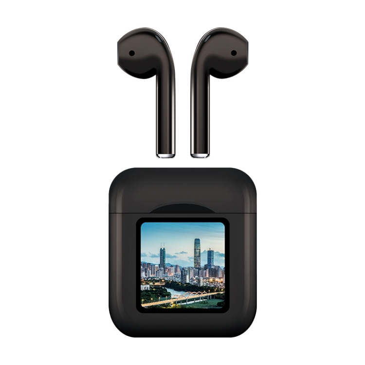 NR-550 LCD Touch Bluetooth Earphone with Charging Box, Support Picture Replacement & Wearing Status Detection & Siri(Black)
NR-550 LCD Touch Bluetooth Earphone with Charging Box, Support Picture Replacement & Wearing Status Detection & Siri(Black)