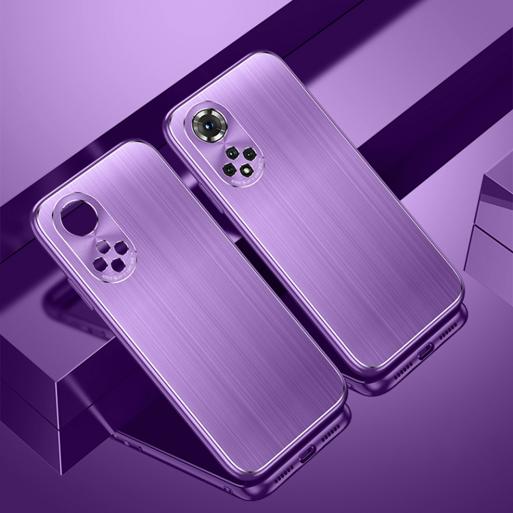 For Honor 50 Cool Sharp Series Aluminum Plate Brushed Lens All-inclusive Protective Case(Roland Purple)
For Honor 50 Cool Sharp Series Aluminum Plate Brushed Lens All-inclusive Protective Case(Roland Purple)