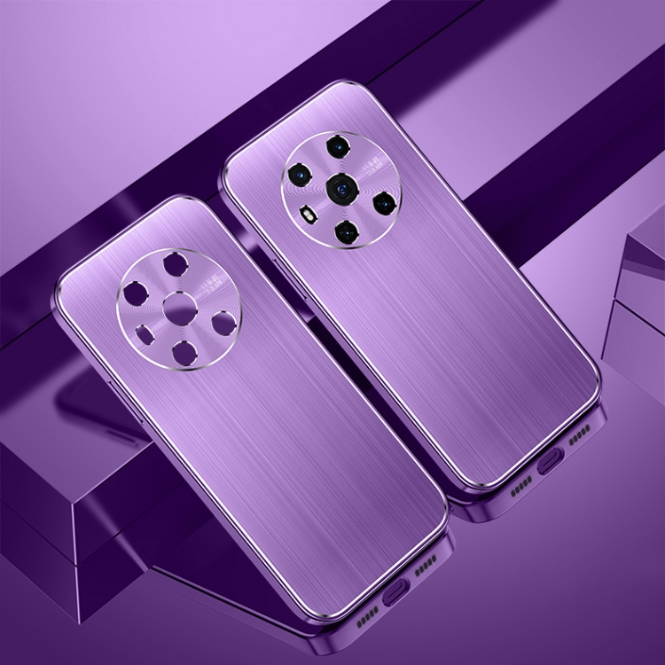 For Honor Magic3 Cool Sharp Series Aluminum Plate Brushed Lens All-inclusive Protective Case(Roland Purple)
For Honor Magic3 Cool Sharp Series Aluminum Plate Brushed Lens All-inclusive Protective Case(Roland Purple)