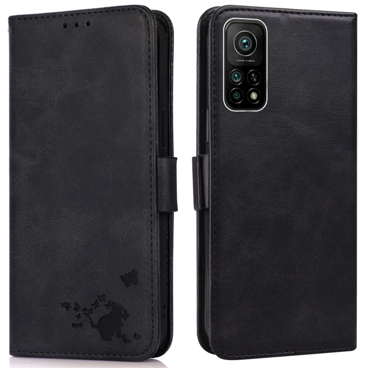 For Xiaomi Mi 10T 5G / 10T Pro 5G Embossed Cat Butterflies Pattern Horizontal Flip Leather Case with Card Slot & Holder & Wallet(Black)
For Xiaomi Mi 10T 5G / 10T Pro 5G Embossed Cat Butterflies Pattern Horizontal Flip Leather Case with Card Slot & Holder & Wallet(Black)