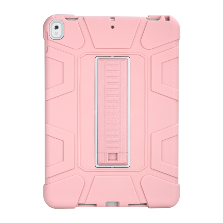 C5 Four Corners Shockproof Silicone + PC Protective Case with Holder For iPad Air 3 10.5 2019 / iPad Pro 10.5(Rose Gold + Grey)
C5 Four Corners Shockproof Silicone + PC Protective Case with Holder For iPad Air 3 10.5 2019 / iPad Pro 10.5(Rose Gold + Grey)