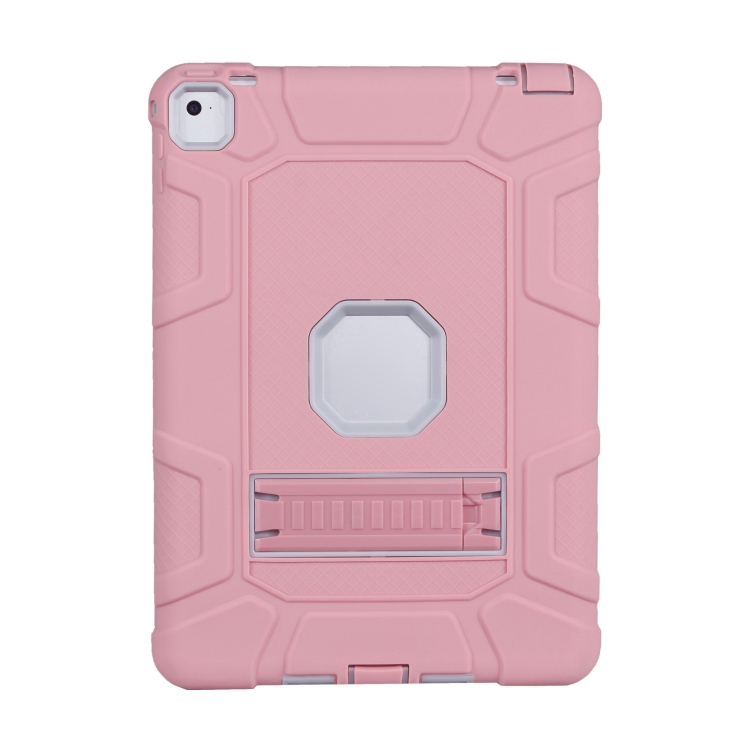 C5 Four Corners Shockproof Silicone + PC Protective Case with Holder For iPad Pro 9.7(Rose Gold + Grey)
C5 Four Corners Shockproof Silicone + PC Protective Case with Holder For iPad Pro 9.7(Rose Gold + Grey)