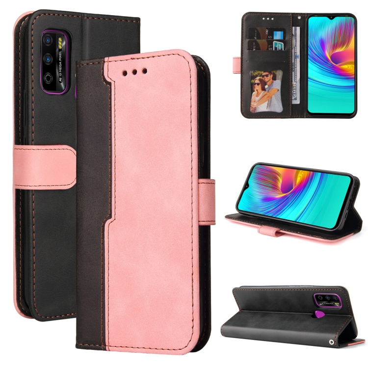 For Infinix Hot 9 Play Business Stitching-Color Horizontal Flip PU Leather Case with Holder & Card Slots & Photo Frame(Pink)
For Infinix Hot 9 Play Business Stitching-Color Horizontal Flip PU Leather Case with Holder & Card Slots & Photo Frame(Pink)