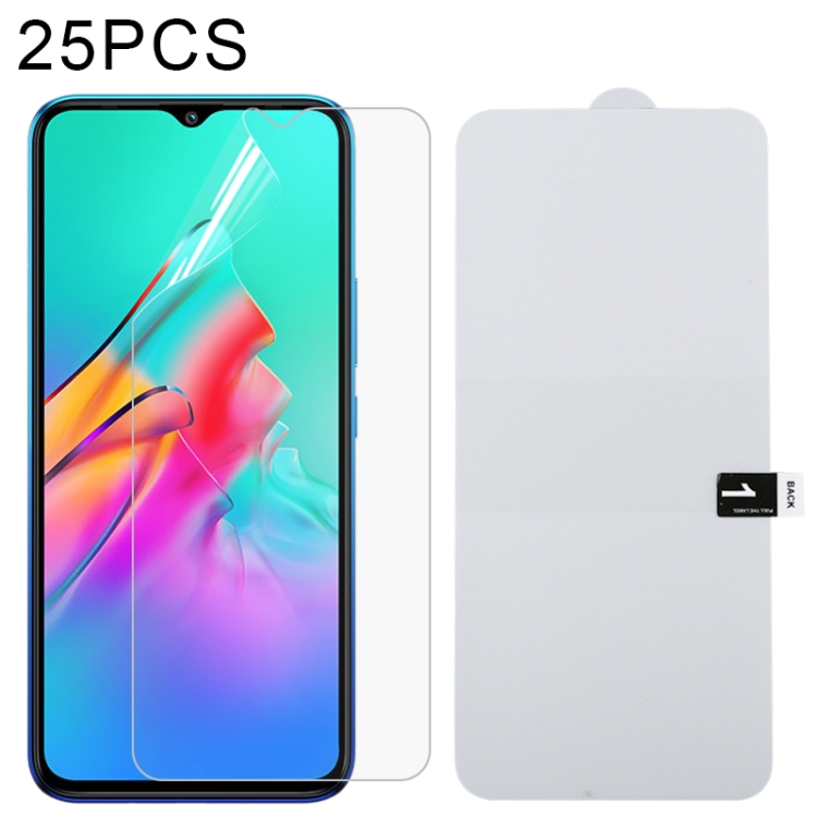 For Infinix Smart 5 25 PCS Full Screen Protector Explosion-proof Hydrogel Film
For Infinix Smart 5 25 PCS Full Screen Protector Explosion-proof Hydrogel Film