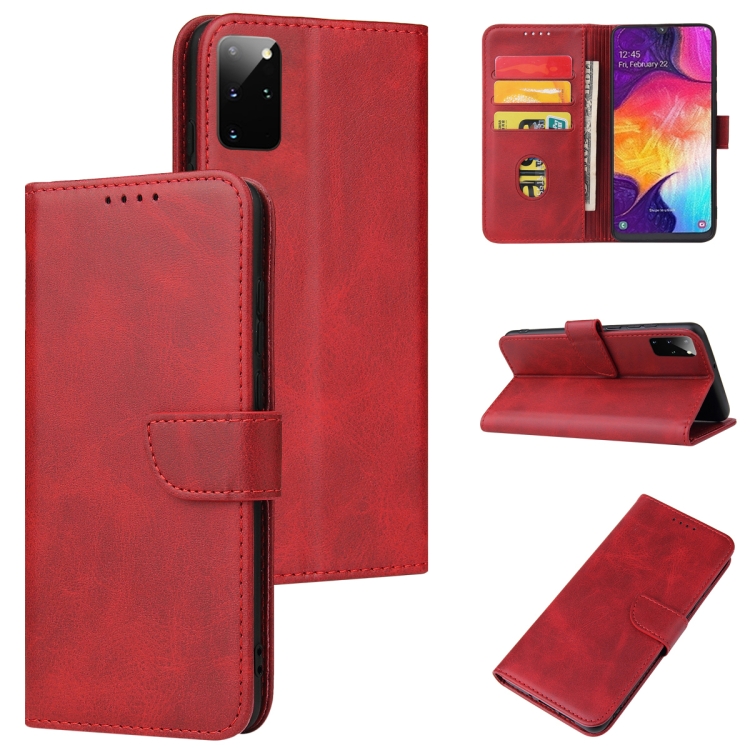 For Samsung Galaxy S20+ Calf Texture Buckle Horizontal Flip Leather Case with Holder & Card Slots & Wallet(Red)
For Samsung Galaxy S20+ Calf Texture Buckle Horizontal Flip Leather Case with Holder & Card Slots & Wallet(Red)
