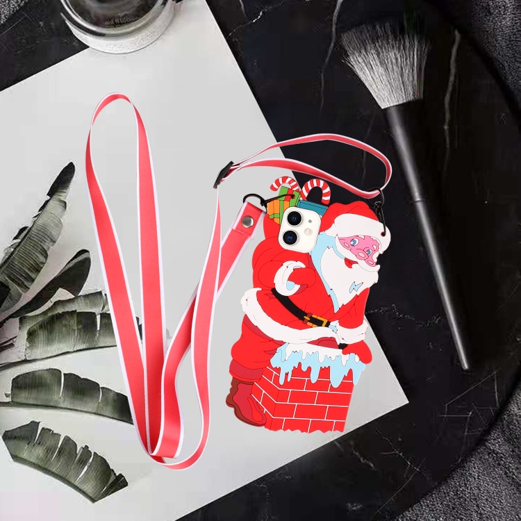 Christmas Series TPU Shockproof Case with Neck Lanyard For iPhone 11(Santa Claus)
Christmas Series TPU Shockproof Case with Neck Lanyard For iPhone 11(Santa Claus)