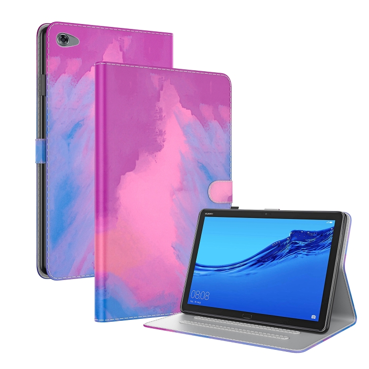 For Huawei MediaPad C5 10.1 Voltage Watercolor Pattern Skin Feel Magnetic Horizontal Flip PU Leather Case with Holder(Purple)
For Huawei MediaPad C5 10.1 Voltage Watercolor Pattern Skin Feel Magnetic Horizontal Flip PU Leather Case with Holder(Purple)