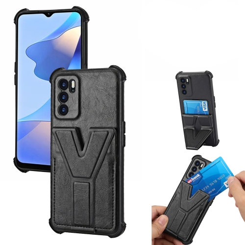 For OPPO Reno6 Y Style Multifunction Card Stand Back Cover PU + TPU + PC Magnetic Shockproof Case(Black)
For OPPO Reno6 Y Style Multifunction Card Stand Back Cover PU + TPU + PC Magnetic Shockproof Case(Black)