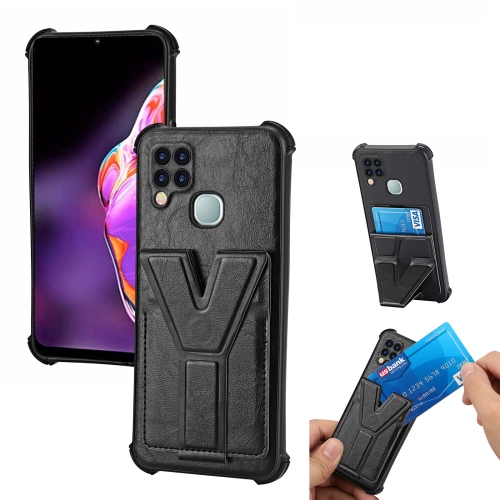 For Infinix Hot 10T Y Style Multifunction Card Stand Back Cover PU + TPU + PC Magnetic Shockproof Case(Black)
For Infinix Hot 10T Y Style Multifunction Card Stand Back Cover PU + TPU + PC Magnetic Shockproof Case(Black)