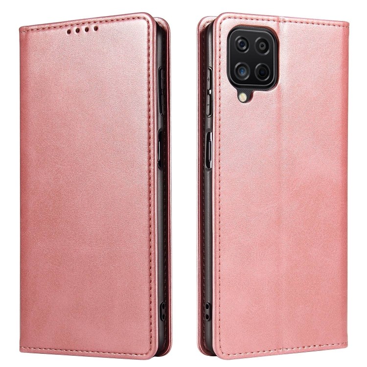 For Samsung Galaxy A12 Calf Texture Magnetic Horizontal Flip Leather Case with Holder & Card Slots & Wallet(Rose Gold)
For Samsung Galaxy A12 Calf Texture Magnetic Horizontal Flip Leather Case with Holder & Card Slots & Wallet(Rose Gold)