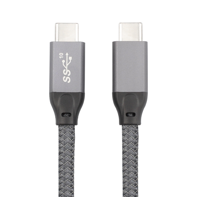 100W USB-C / Type-C Male to USB-C / Type-C Male Full-function Data Cable with E-mark, Cable Length:1m
100W USB-C / Type-C Male to USB-C / Type-C Male Full-function Data Cable with E-mark, Cable Length:1m