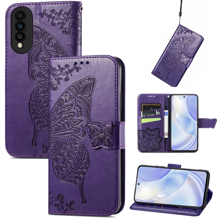 For Huawei nova 8 SE Youth Butterfly Love Flower Embossed Horizontal Flip Leather Case with Holder & Card Slots & Wallet & Lanyard(Dark Purple) 
For Huawei nova 8 SE Youth Butterfly Love Flower Embossed Horizontal Flip Leather Case with Holder & Card Slots & Wallet & Lanyard(Dark Purple)