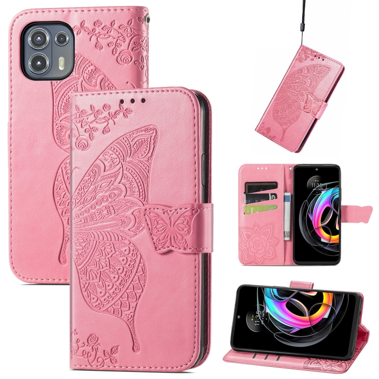 For Motorola Moto Edge 20 Lite Butterfly Love Flower Embossed Horizontal Flip Leather Case with Holder & Card Slots & Wallet & Lanyard(Pink)
For Motorola Moto Edge 20 Lite Butterfly Love Flower Embossed Horizontal Flip Leather Case with Holder & Card Slots & Wallet & Lanyard(Pink)