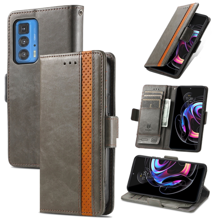For Motorola Edge 20 Pro CaseNeo Business Splicing Dual Magnetic Buckle Horizontal Flip PU Leather Case with Holder & Card Slots & Wallet(Grey)
For Motorola Edge 20 Pro CaseNeo Business Splicing Dual Magnetic Buckle Horizontal Flip PU Leather Case with Holder & Card Slots & Wallet(Grey)