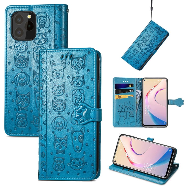 For Oukitel C21 Pro Lovely Cat and Dog Embossing Pattern Horizontal Flip Leather Case , with Holder & Card Slots & Wallet & Cartoon Clasp & Lanyard(Blue)
For Oukitel C21 Pro Lovely Cat and Dog Embossing Pattern Horizontal Flip Leather Case , with Holder & Card Slots & Wallet & Cartoon Clasp & Lanyard(Blue)