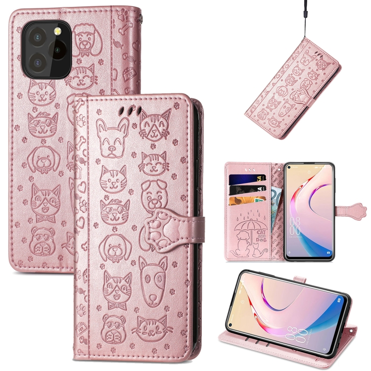 For Oukitel C21 Pro Lovely Cat and Dog Embossing Pattern Horizontal Flip Leather Case , with Holder & Card Slots & Wallet & Cartoon Clasp & Lanyard(Rose Gold)
For Oukitel C21 Pro Lovely Cat and Dog Embossing Pattern Horizontal Flip Leather Case , with Holder & Card Slots & Wallet & Cartoon Clasp & Lanyard(Rose Gold)