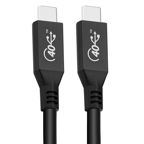 100W USB-C / Type-C 4.0 Male to USB-C / Type-C 4.0 Male Full-function Data Cable for Thunderbolt 3, Cable Length:0.8m
100W USB-C / Type-C 4.0 Male to USB-C / Type-C 4.0 Male Full-function Data Cable for Thunderbolt 3, Cable Length:0.8m