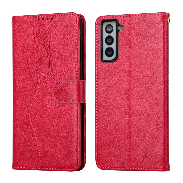 For Samsung Galaxy S21 5G Beauty Girl Embossing Pattern Horizontal Flip Leather Case with Holder & Card Slot & Wallet & Photo Frame(Red)
For Samsung Galaxy S21 5G Beauty Girl Embossing Pattern Horizontal Flip Leather Case with Holder & Card Slot & Wallet & Photo Frame(Red)