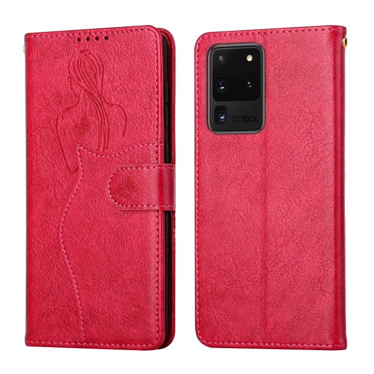 For Samsung Galaxy S20 Ultra Beauty Girl Embossing Pattern Horizontal Flip Leather Case with Holder & Card Slot & Wallet & Photo Frame(Red)
For Samsung Galaxy S20 Ultra Beauty Girl Embossing Pattern Horizontal Flip Leather Case with Holder & Card Slot & Wallet & Photo Frame(Red)