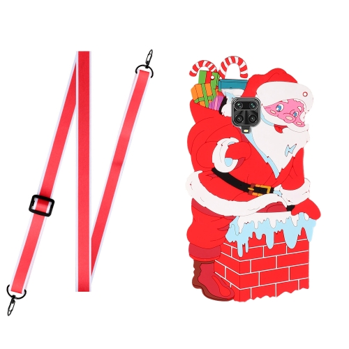 For Xiaomi Redmi Note 9S / Redmi Note 9 Pro / Redmi Note 9 Pro Max Christmas Series Silicone Shockproof Case with Neck Lanyard(Santa Claus)
For Xiaomi Redmi Note 9S / Redmi Note 9 Pro / Redmi Note 9 Pro Max Christmas Series Silicone Shockproof Case with Neck Lanyard(Santa Claus)