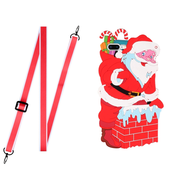 Christmas Series TPU Shockproof Case with Neck Lanyard For iPhone 8 Plus / 7 Plus(Santa Claus)
Christmas Series TPU Shockproof Case with Neck Lanyard For iPhone 8 Plus / 7 Plus(Santa Claus)