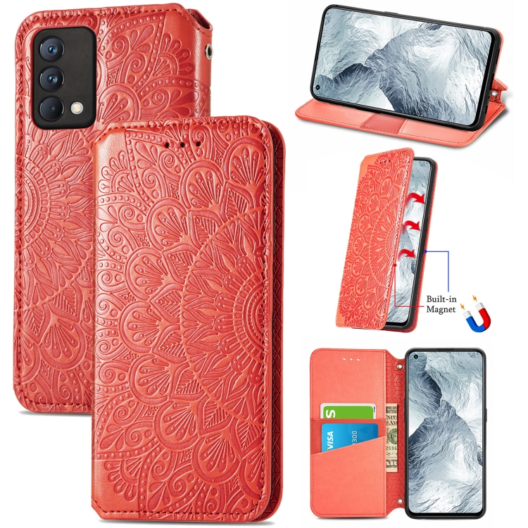 For OPPO Realme GT Master Blooming Mandala Embossed Pattern Magnetic Horizontal Flip Leather Case with Holder & Card Slots & Wallet(Orange)
For OPPO Realme GT Master Blooming Mandala Embossed Pattern Magnetic Horizontal Flip Leather Case with Holder & Card Slots & Wallet(Orange)