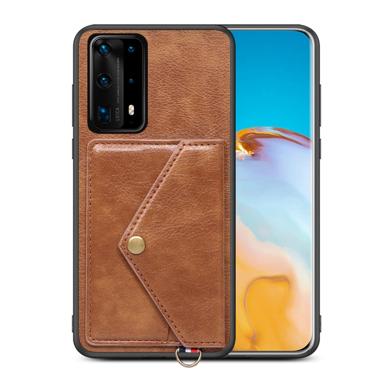 For Huawei P40 Pro+ Litchi Texture Silicone + PC + PU Leather Back Cover Shockproof Case with Card Slot(Brown)
For Huawei P40 Pro+ Litchi Texture Silicone + PC + PU Leather Back Cover Shockproof Case with Card Slot(Brown)