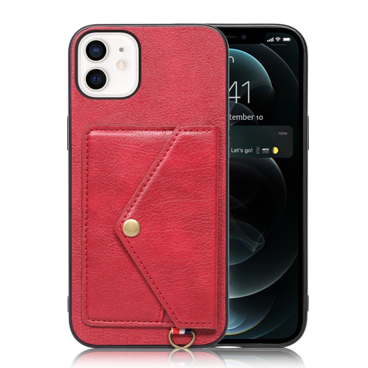 Litchi Texture Silicone + PC + PU Leather Back Cover Shockproof Case with Card Slot For iPhone 12 / 12 Pro(Red)
Litchi Texture Silicone + PC + PU Leather Back Cover Shockproof Case with Card Slot For iPhone 12 / 12 Pro(Red)