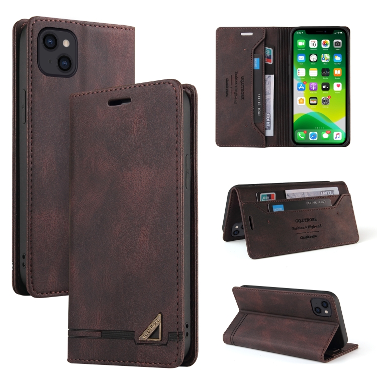 Skin Feel Anti-theft Brush Horizontal Flip Leather Case with Holder & Card Slots & Wallet For iPhone 13(Brown)
Skin Feel Anti-theft Brush Horizontal Flip Leather Case with Holder & Card Slots & Wallet For iPhone 13(Brown)