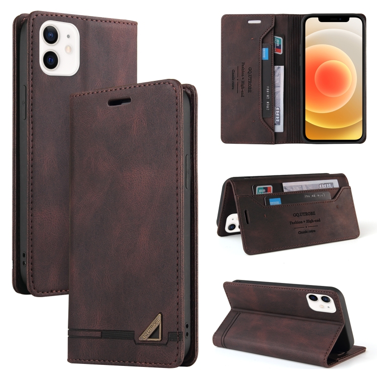 Skin Feel Anti-theft Brush Horizontal Flip Leather Case with Holder & Card Slots & Wallet For iPhone 12 / 12 Pro(Brown)
Skin Feel Anti-theft Brush Horizontal Flip Leather Case with Holder & Card Slots & Wallet For iPhone 12 / 12 Pro(Brown)