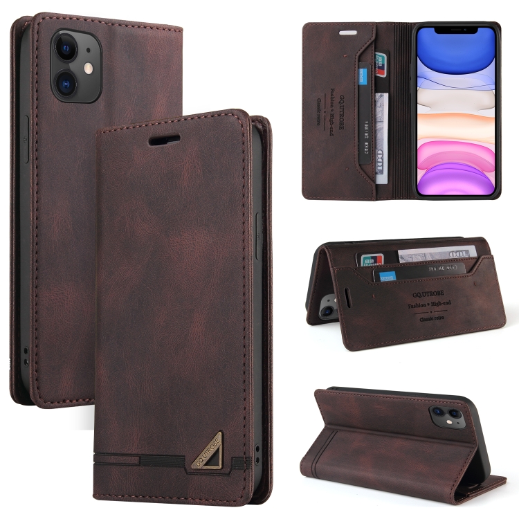 Skin Feel Anti-theft Brush Horizontal Flip Leather Case with Holder & Card Slots & Wallet For iPhone 11(Brown)
Skin Feel Anti-theft Brush Horizontal Flip Leather Case with Holder & Card Slots & Wallet For iPhone 11(Brown)