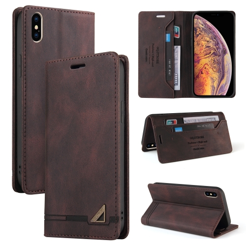 Skin Feel Anti-theft Brush Horizontal Flip Leather Case with Holder & Card Slots & Wallet For iPhone X / XS(Brown)
Skin Feel Anti-theft Brush Horizontal Flip Leather Case with Holder & Card Slots & Wallet For iPhone X / XS(Brown)