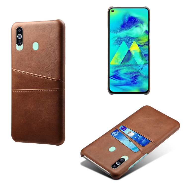 For Samsung Galaxy M40 Calf Texture PC + PU Leather Back Cover Shockproof Case with Dual Card Slots(Brown)
For Samsung Galaxy M40 Calf Texture PC + PU Leather Back Cover Shockproof Case with Dual Card Slots(Brown)