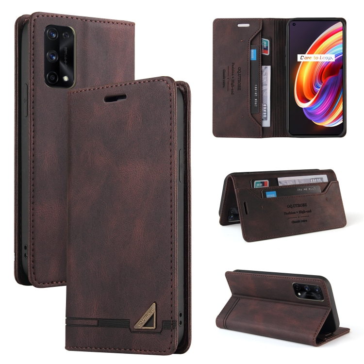 For OPPO Realme 7 Pro Skin Feel Anti-theft Brush Horizontal Flip Leather Case with Holder & Card Slots & Wallet(Brown)
For OPPO Realme 7 Pro Skin Feel Anti-theft Brush Horizontal Flip Leather Case with Holder & Card Slots & Wallet(Brown)