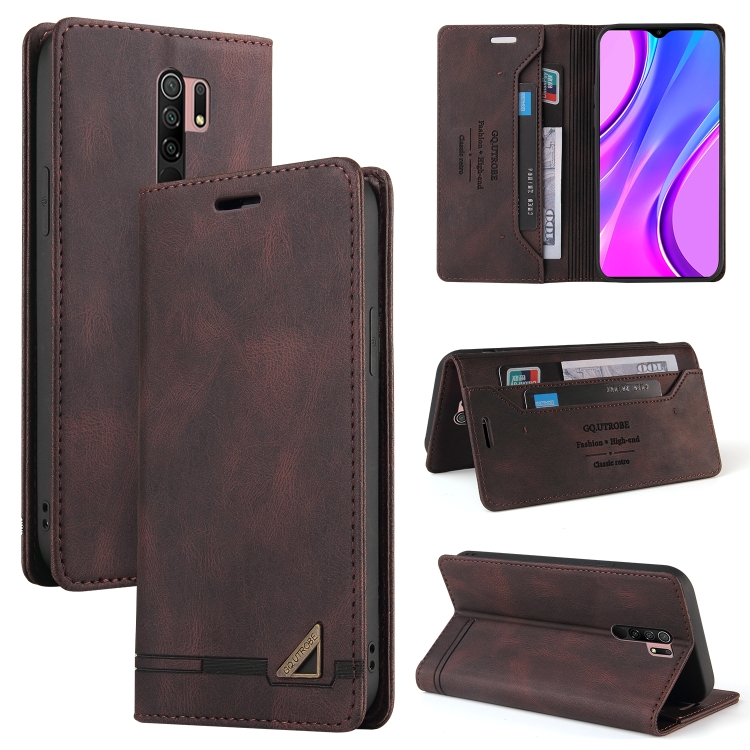 For Xiaomi Redmi 9 Skin Feel Anti-theft Brush Horizontal Flip Leather Case with Holder & Card Slots & Wallet(Brown)
For Xiaomi Redmi 9 Skin Feel Anti-theft Brush Horizontal Flip Leather Case with Holder & Card Slots & Wallet(Brown)